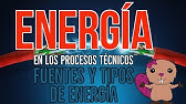 ENERGÍA EN LOS PROCESOS TÉCNICOS