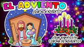 ✨El ADVIENTO 🕯️❤️ Qué es el adviento 😃 Qué significa la CORONA DE ADVIENTO 🌿