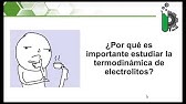 01. Introducción a la Termodinámica de electrolitos