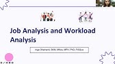 MSDM Job analysis dan workload analysis