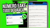 🟩COMO CRIAR NÚMERO VIRTUAL PARA WHATSAPP sem CHIP | numero fake para WhatsApp 2024 (Guia completo)