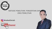 Metode Penelitian Definisi dan Jenis Penelitian