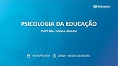 1ª Aula ao Vivo - Psicologia da Educação | Módulo 52
