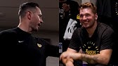 JJ Redick to Luka Doncic after his best Lakers game "It's good to have you back" 🙌