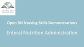 Enteral Nutrition Administration