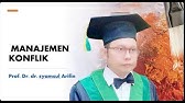 MANAJEMEN KONFLIK (# Conflict Management#)