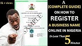 How to register a business name in Nigeria  _ A Complete Guide 2025