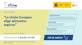 Presentación Campaña EFSA-AESAN "La UE elige alimentos seguros"