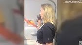 Watch: This flight attendant has 'em rolling in the aisles!