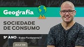 Sociedade de consumo – Geografia – 9º ano – Ensino Fundamental