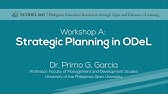 Workshop A - Strategic Planning in ODeL