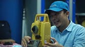 Praktikum Pengukuran Titik Detil menggunakan Alat Total Station  Hs & Mb