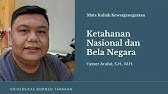 Ketahanan Nasional dan Bela Negara - PENDIDIKAN KEWARGANEGARAAN