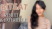 MY BITSAT RESULT & Experience (27 S2)