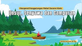 Mengenal Unsur, Senyawa dan Campuran