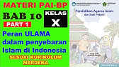 MATERI PAI KELAS X | BAB 10 PERAN ULAMA DALAM PENYEBARAN ISLAM DI INDONESIA (WALI SONGO)