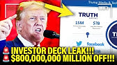 Trump SECRET INVESTOR DECK LEAKS to Meidas…IT’S BAD!!