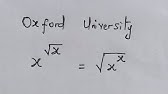 Oxford University 🎓 Entrance Exam | Can you solve ?