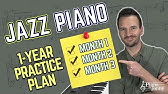 The Jazz Piano 1-YEAR PRACTICE PLAN ✅