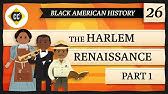 Arts and Letters of the Harlem Renaissance: Crash Course Black American History #26