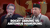 'Serangan Balik' Rocky Gerung Untuk Antonius Manurung Perihal Ideologi Pancasila