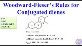 Woodward-Fieser's rules for conjugated dienes