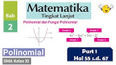 (Part 1) KURIKULUM MERDEKA POLINOMIAL MATEMATIKA TINGKAT LANJUT KELAS 11 #kurikulummerdeka