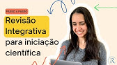 Revisão Integrativa para Iniciação Científica