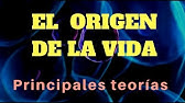 TEORÍAS SOBRE EL ORIGEN DE LA VIDA