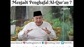 Haruskah Setiap Muslim Menjadi Penghafal Al-Qur'an ? - M. Quraish Shihab