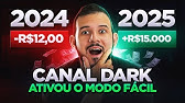 TE MOSTREI NA PRÁTICA COMO FICOU SIMPLES FAZER R$15.000,00/MÊS COM CANAL DARK EM 2025 (INICIANTE)