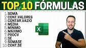 Top 10 Funções mais Importantes no Excel | Exemplos Práticos Fórmulas Essenciais 🏆🥇