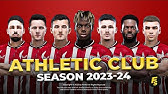 Athletic Club Facepack Season 2023/24 - Sider and Cpk - Football Life 2024 and PES 2021