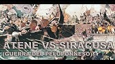 ATENE CONTRO SIRACUSA - LA SPEDIZIONE IN SICILIA ( GUERRA DEL PELOPONNESO)