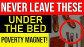 DO NOT PUT these 6 OBJECTS UNDER THE BED BECAUSE THEY TAKE MONEY ACCORDING TO FENG SHUI!!!